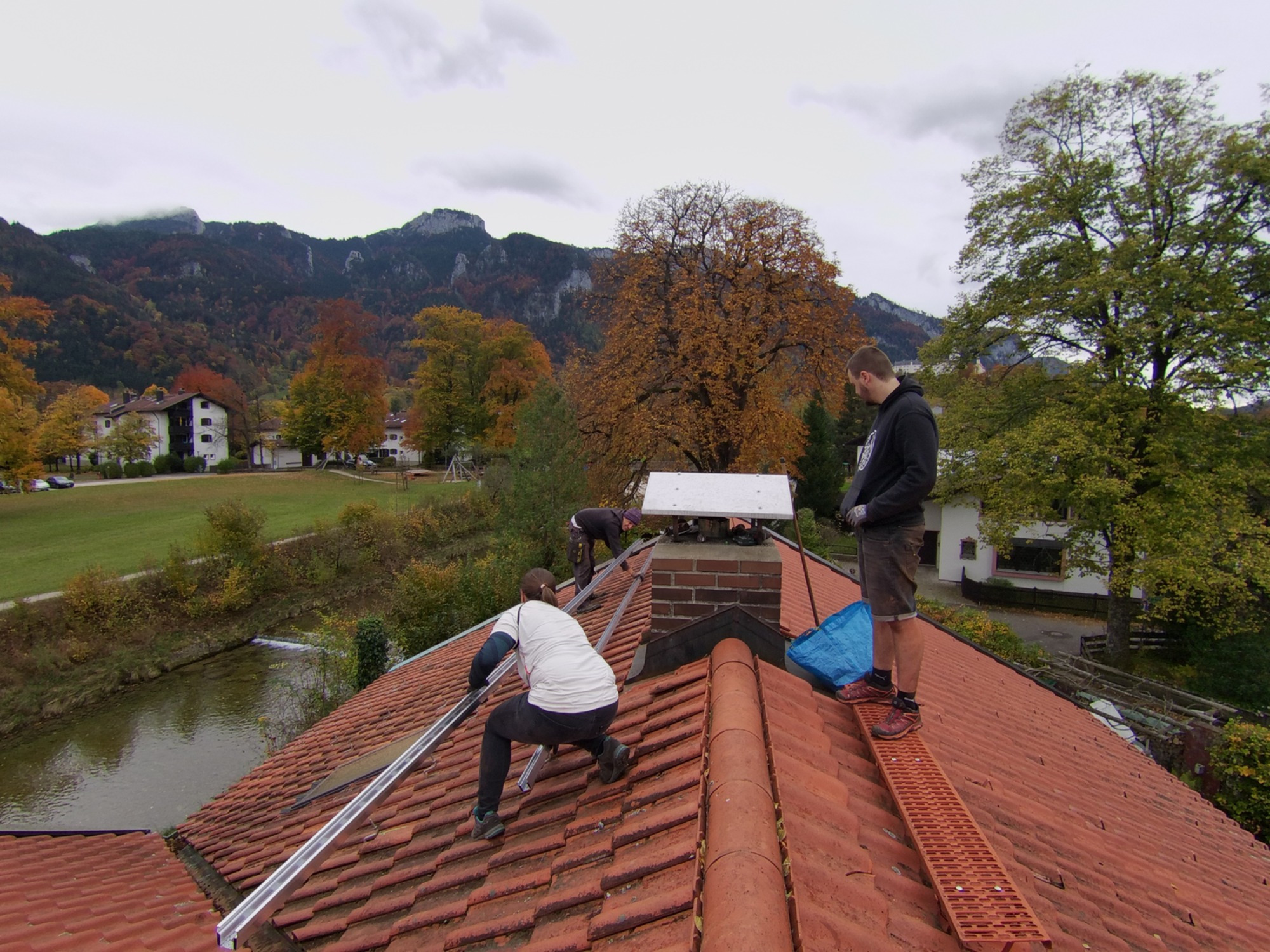 rail placement; scenic view