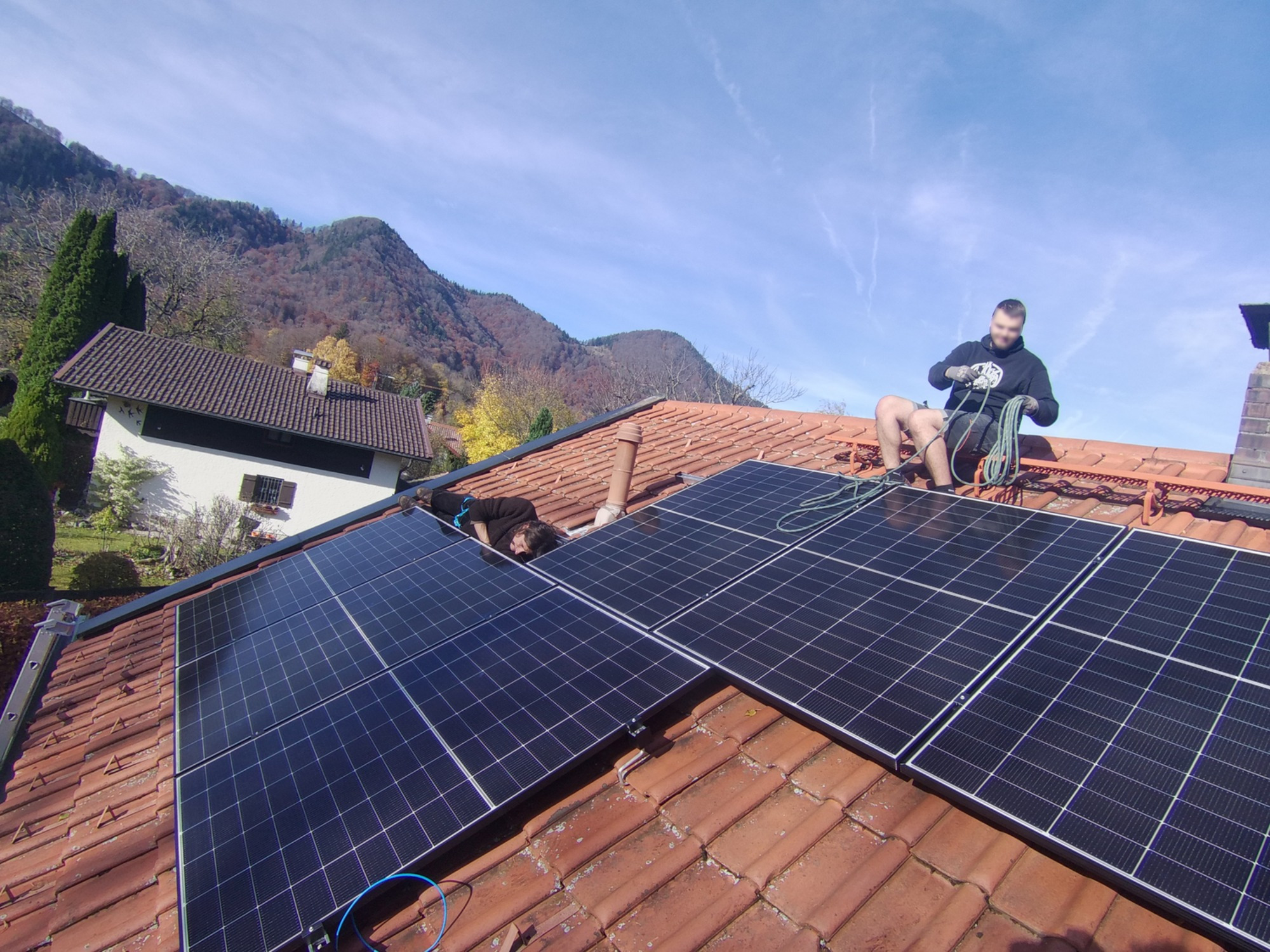 modules in place, West