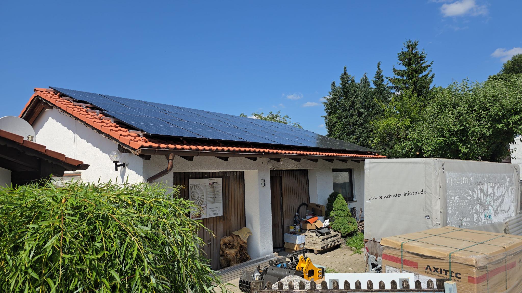 First roof (South), view from street