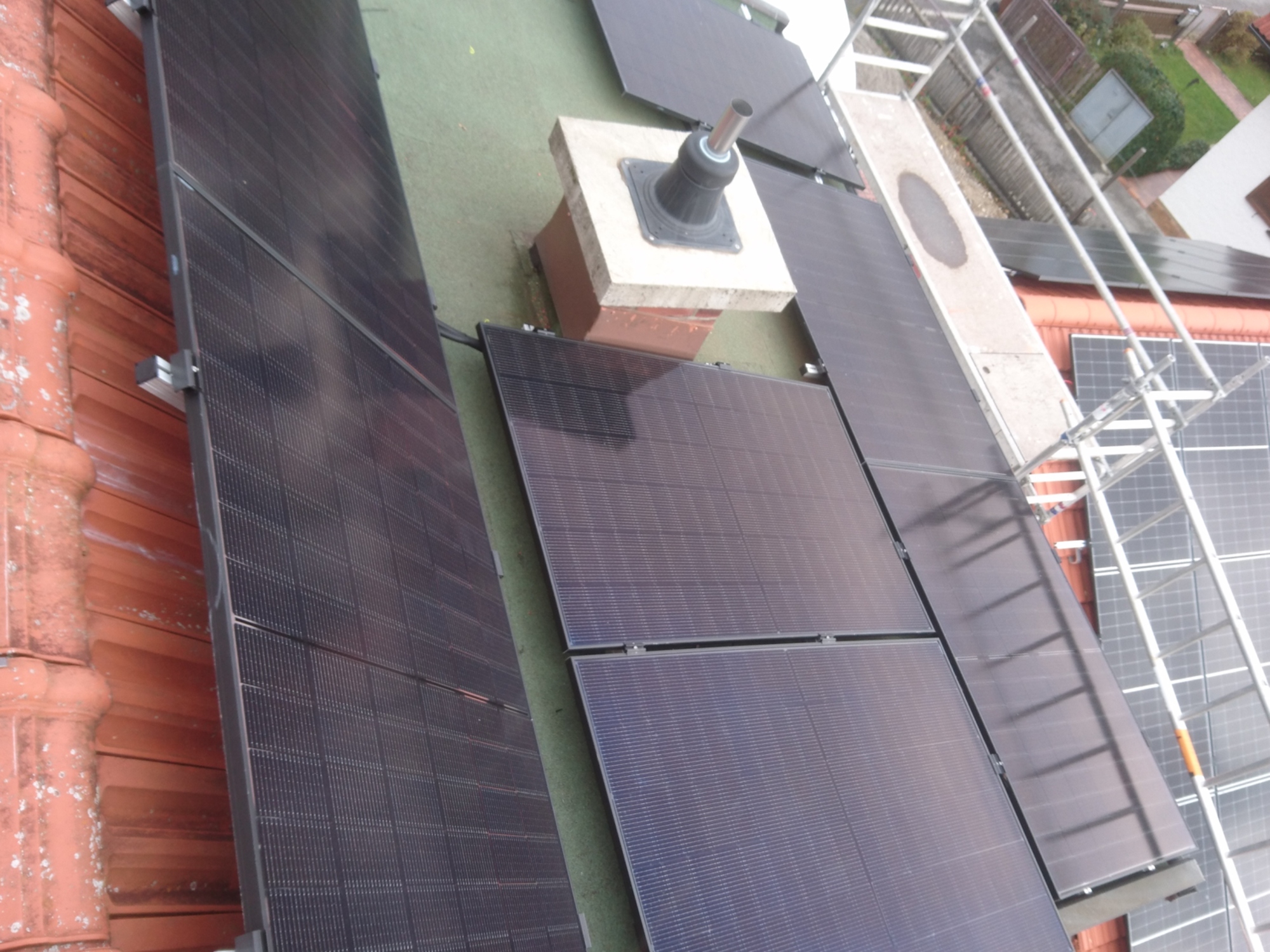 Eastern module fields, top view