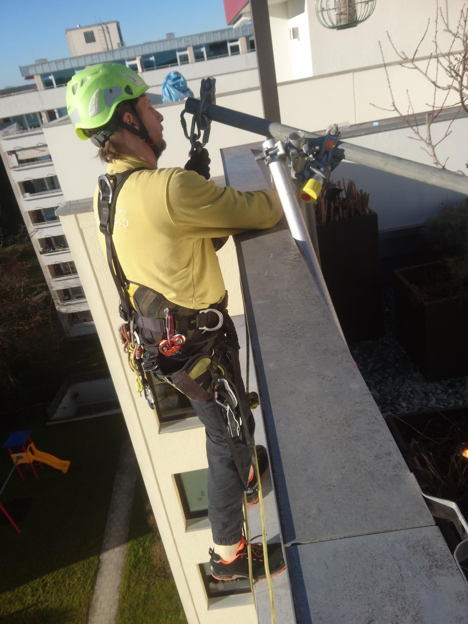 facade climbing gear