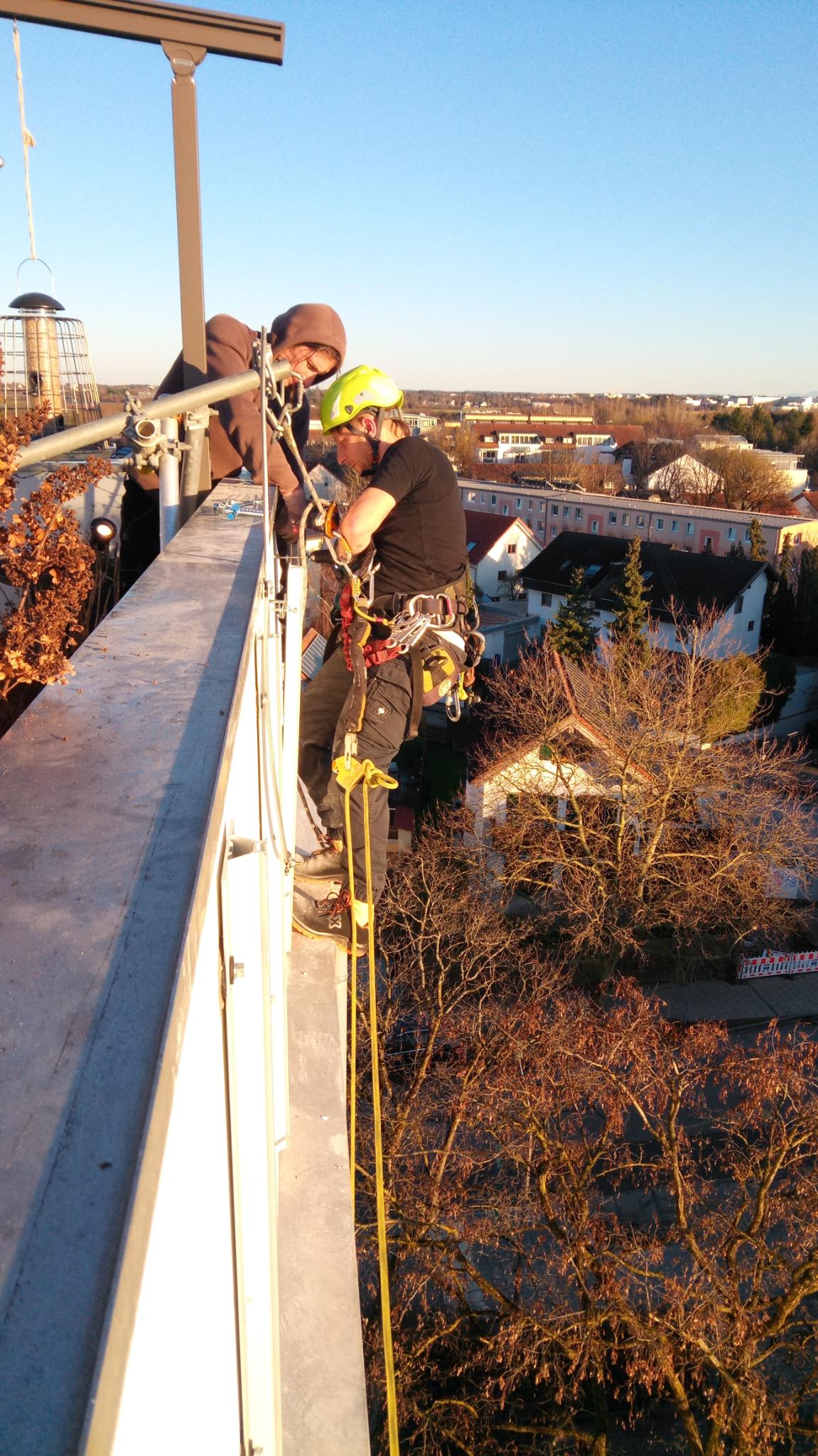 installation, side view